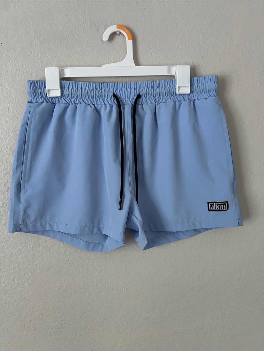 Like New! ALTON Light Blue Athletic Shorts Drawstring in Size L